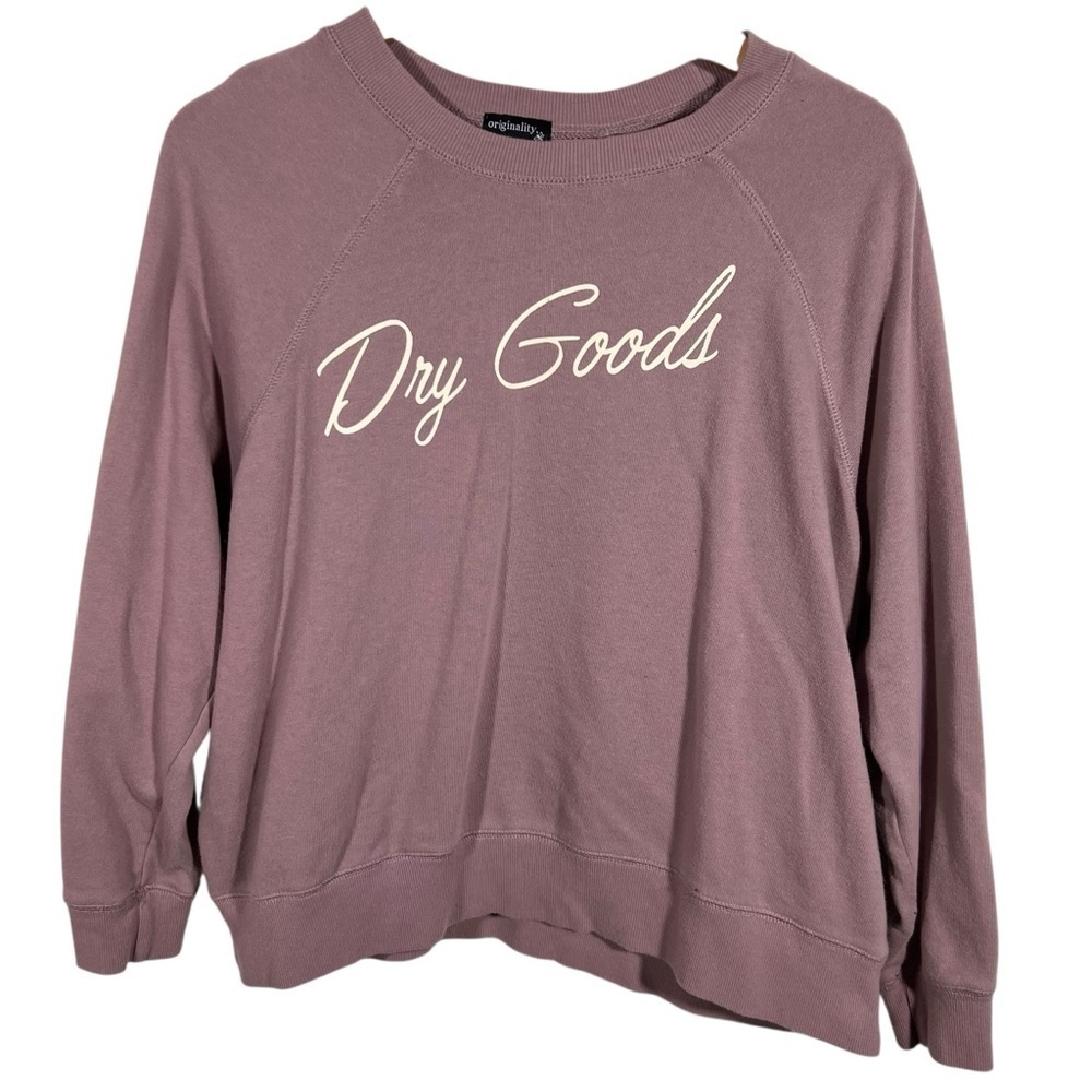 Originality Dry Goods Sweatshirt Size Small